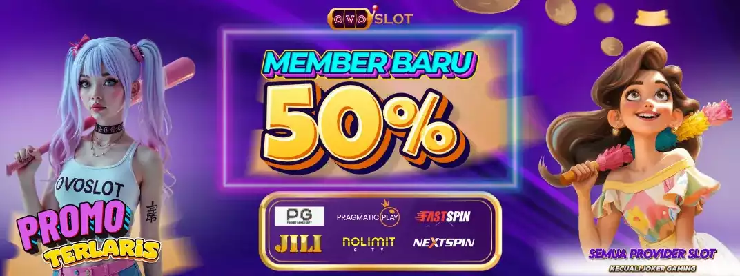 Promo 50% Member Baru